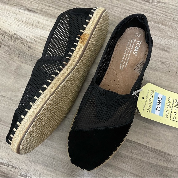 TOMS Classic Black Mesh - Picture 8 of 9